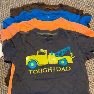 Carter’s boys 3t short/long sleeve